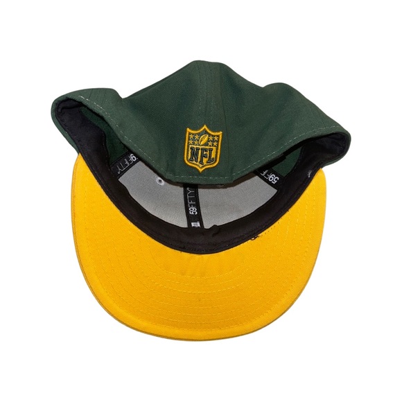 Green Bay Packers Vintage Style Fitted Hat by New ERA: Cheese Head: Jordan Love - Picture 5 of 5